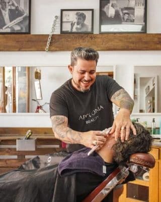 Afeitado en Can Picafort